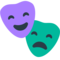 Performing Arts emoji on Mozilla
